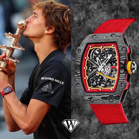 reloj richard mille modelo alexander zverev|richard mille watches.